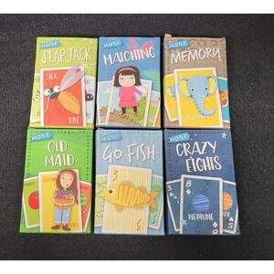 Hoyle 6-in-1 Fun Pack Card Games Kids Games